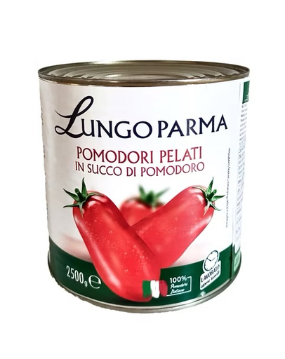 Lungo Parma-Peeled tomato 
